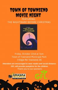 Nightmare Before Christmas Flyer