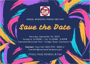 Townsend Parade & Fair Save the Date