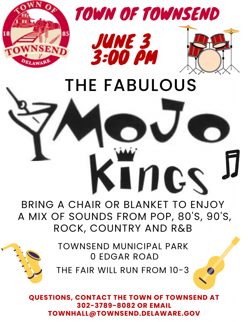 MOJO KINGS concert flyer