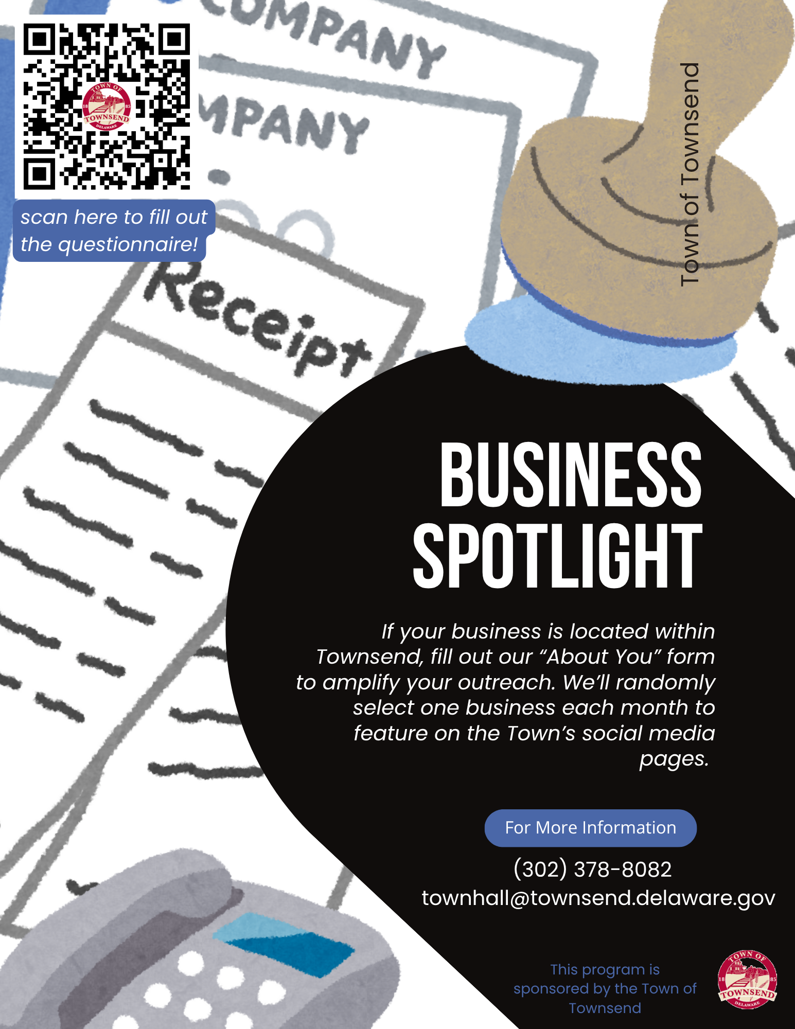 Business Spotlight Flyer Information