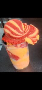 image shows Gabrielle's Water Ice Sample