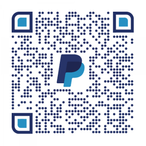 paypal QR code to submit donations for the food drive
