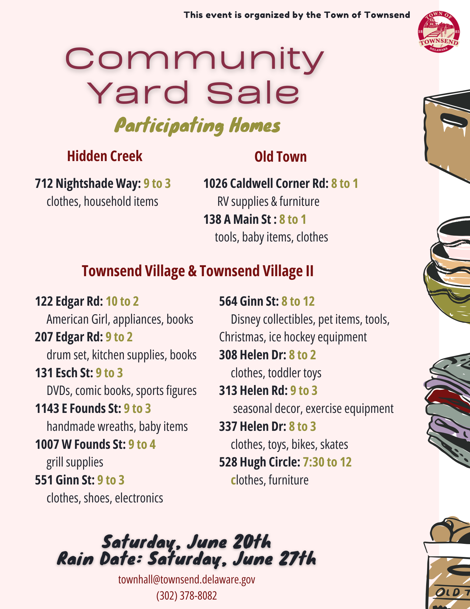Participating Homes List