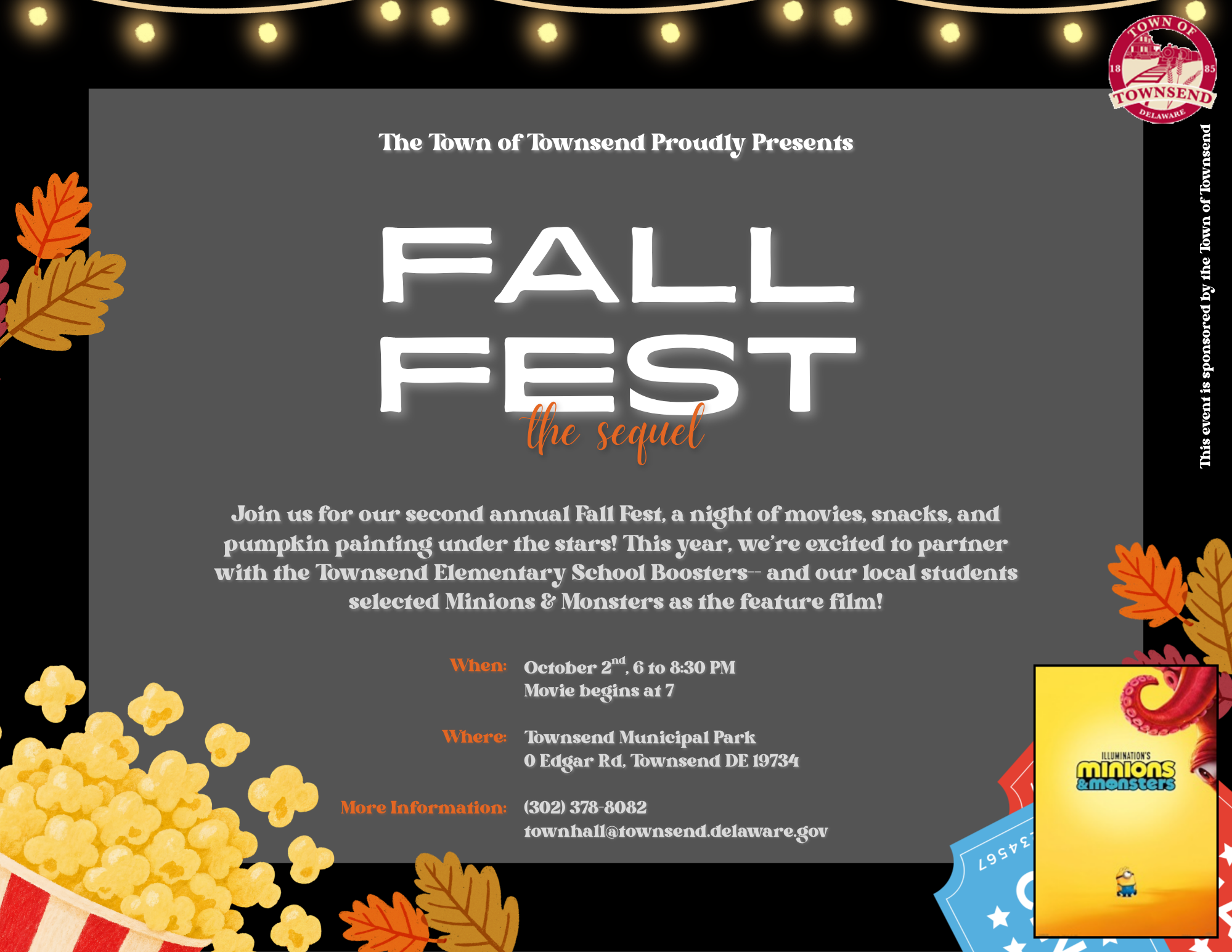 Fall Fest Info- 10/2/2026 from 6pm-8:30pm