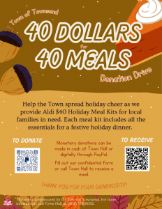 40 Dollars for 40 Meals
